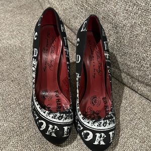 Ed Hardy Love Kills Slowly heels